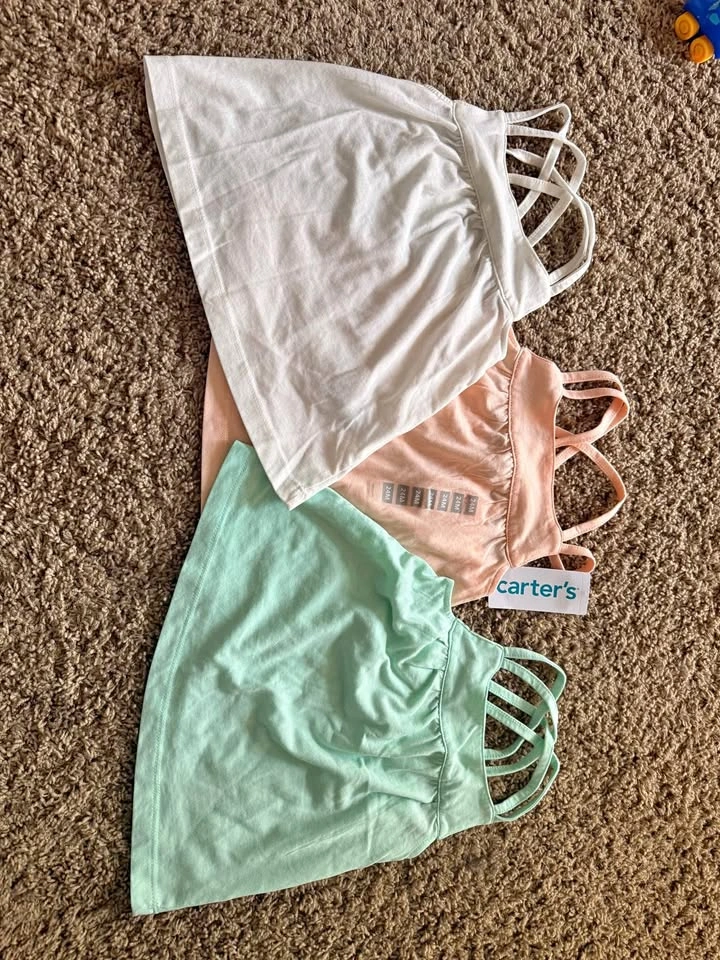 Carters tank tops size 24 months