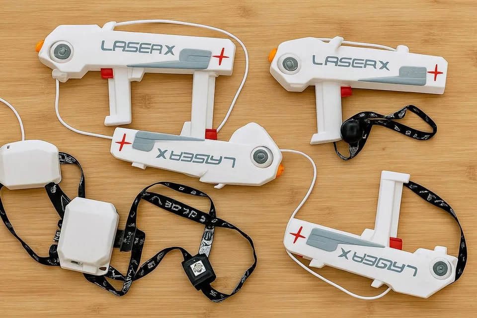 Laser X Laser Tag Set – 4 Player Bundle thumbnail