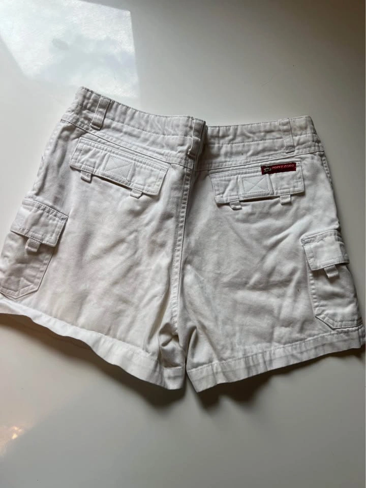 ⚽ White Cargo style Short - photo 2
