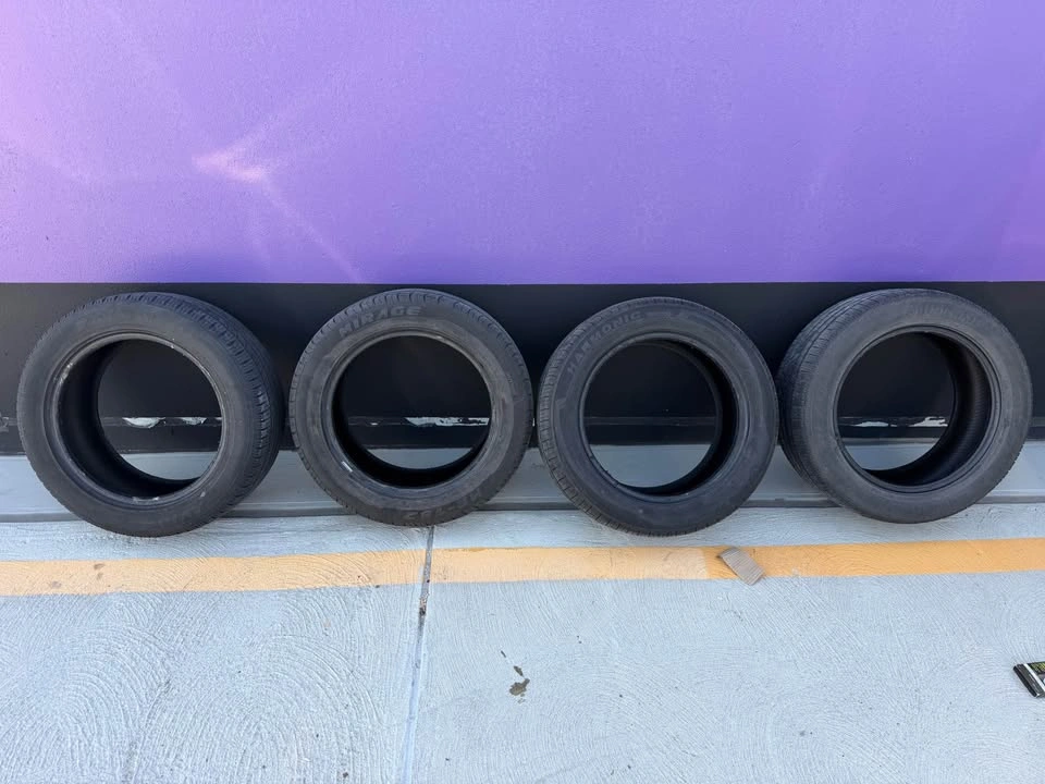 Set of 4 Used Tires – Good Tread – Budget Friendly - photo 5