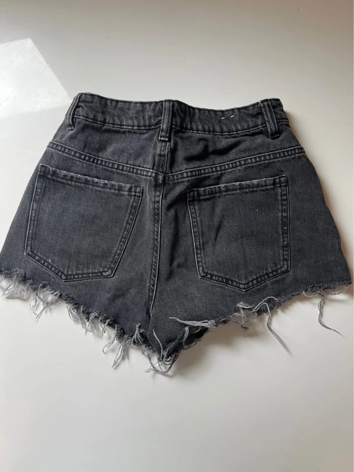 Garage Black Denim Shorts - photo 2