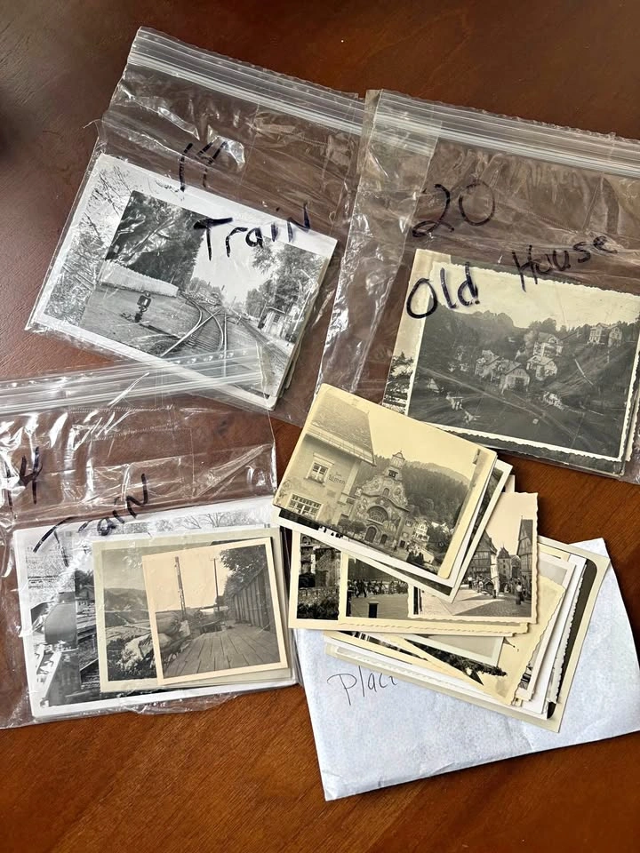 Vintage Photographs of Trains & Houses