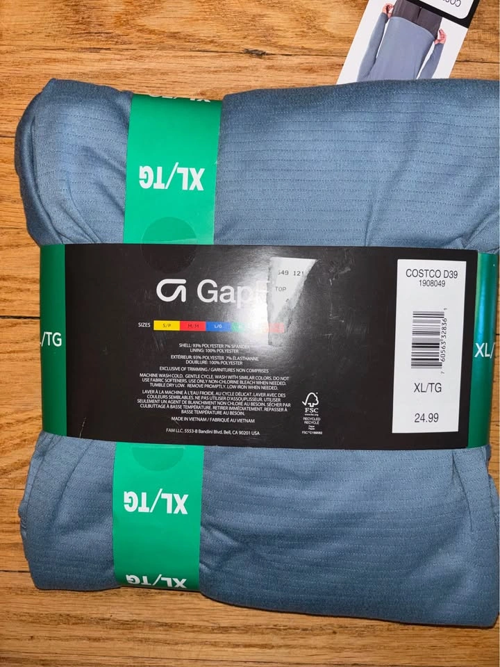 GapFit Active Hoodie XL/TG Light Blue - photo 2