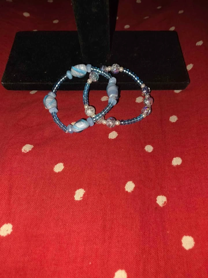 Semi-precious stones bracelets - photo 2