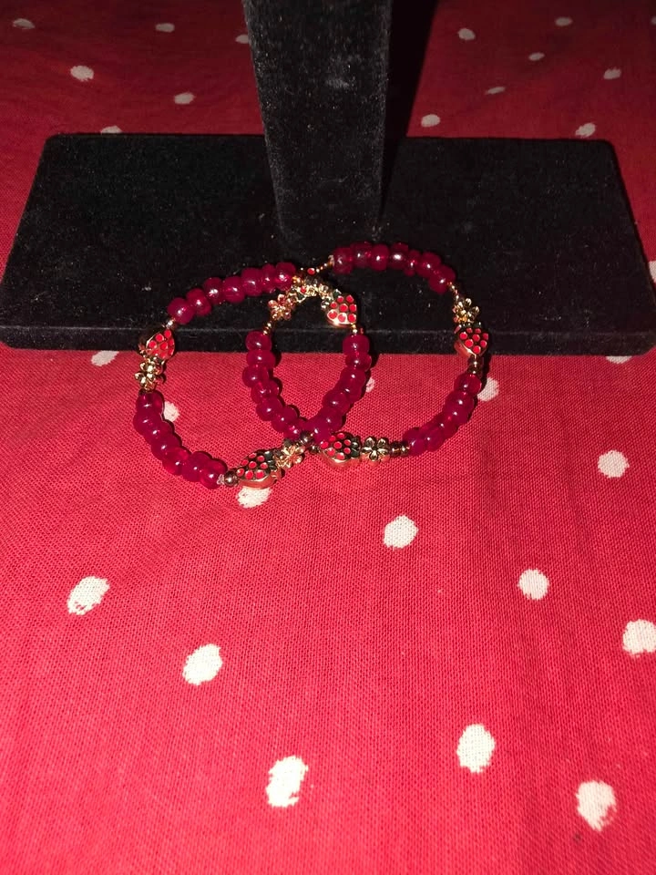 Semi-precious stones bracelets - photo 4
