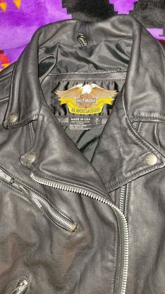 Genuine Harley Davidson Leather Jacket Size Large - photo 2