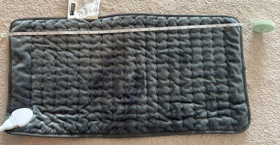 Electric Heating Pad with Multiple Temp & Timer (No box) - photo 5