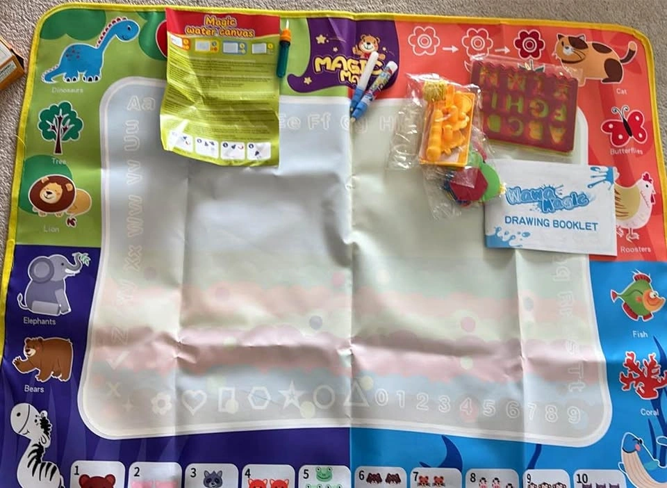 Water magic mat for kids
