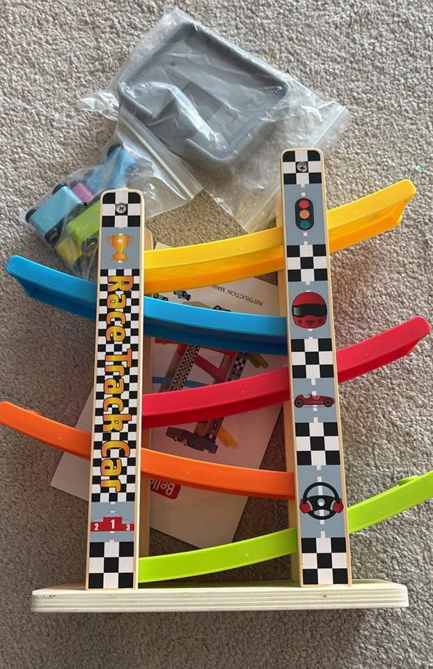 Belleur Montessori Toy Race Track for Toddlers - photo 4