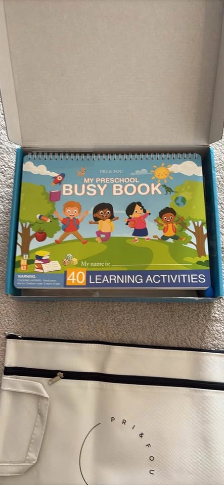 Preschool Busy book 40 activities - photo 3