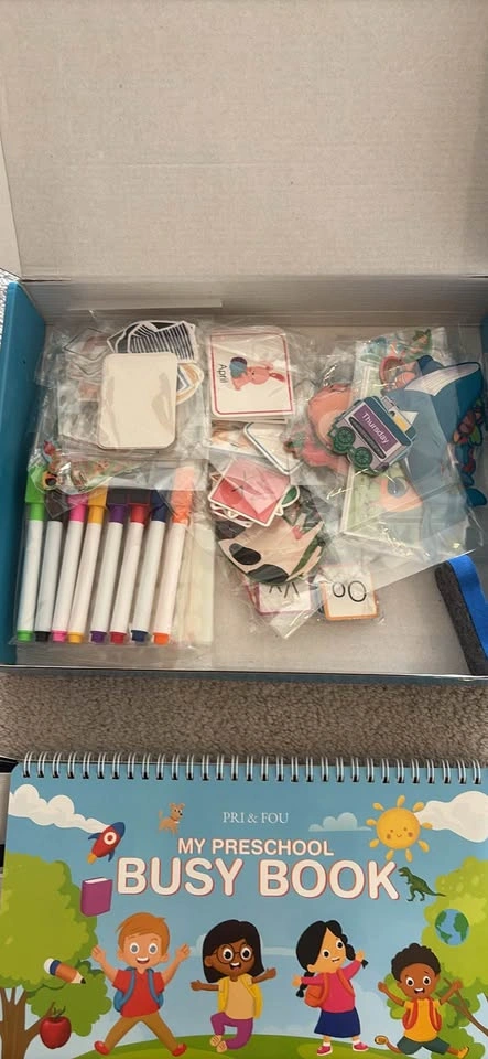 Preschool Busy book 40 activities - photo 4