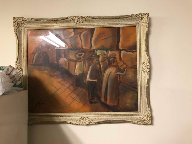 Jewish paintings with frames - photo 2