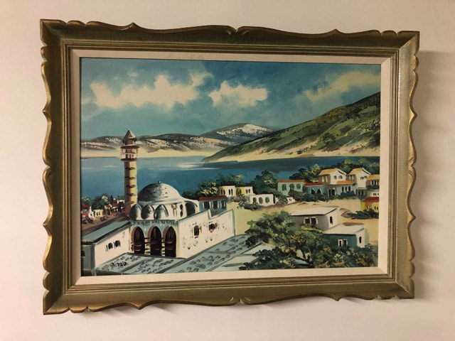 Jewish paintings with frames - photo 3