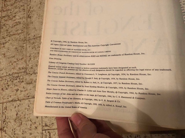 The Random House Dictionary of the English Language - photo 2