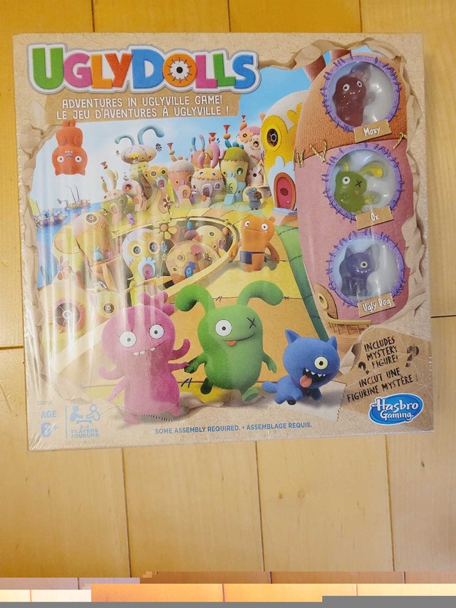 New! Ugly Dolls Hasbro Board Game