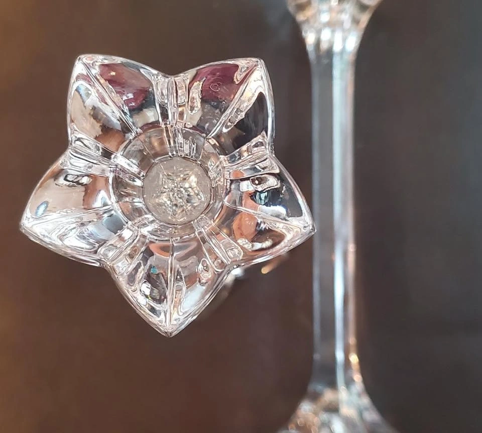 Mikasa German Crystal Candle Holders (Pair) - photo 2
