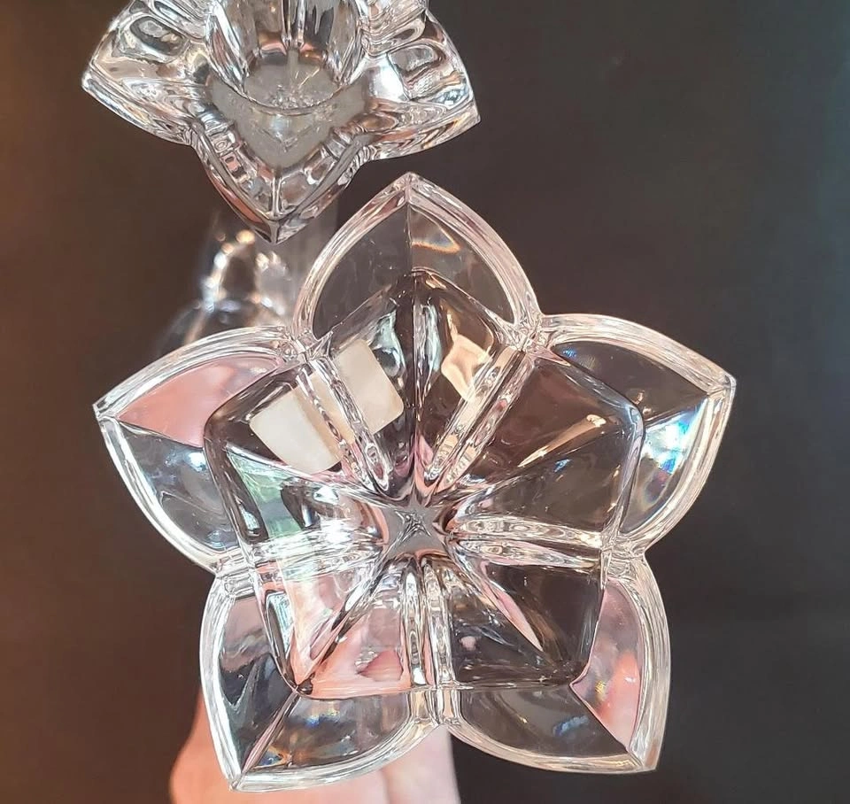 Mikasa German Crystal Candle Holders (Pair) - photo 3