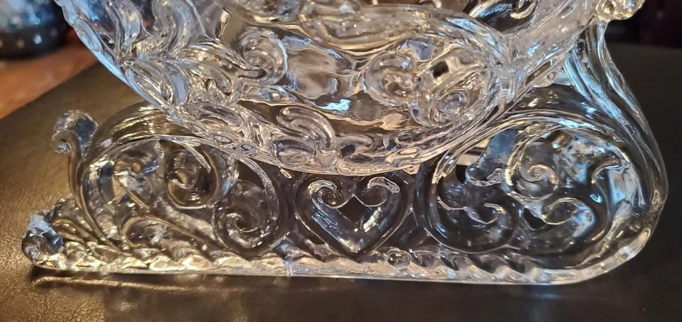 Glass Sleigh for Christmas - photo 4