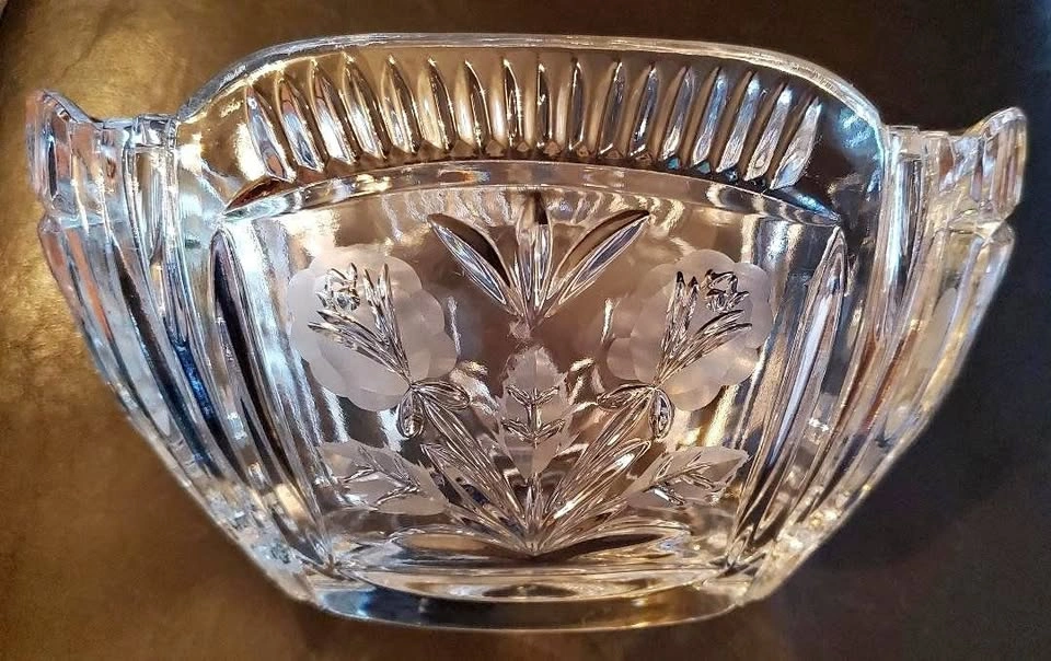 Vintage Crystal Bowl