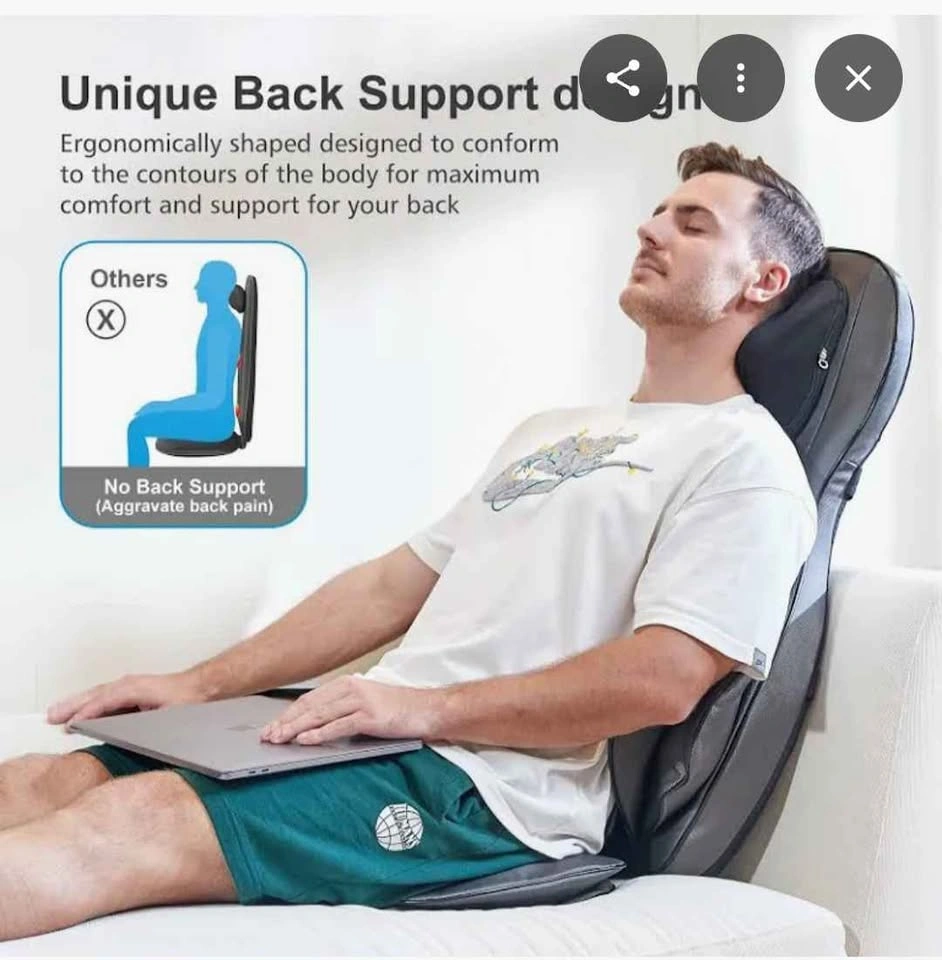Comfier Shiatsu Neck Back Massager - photo 2