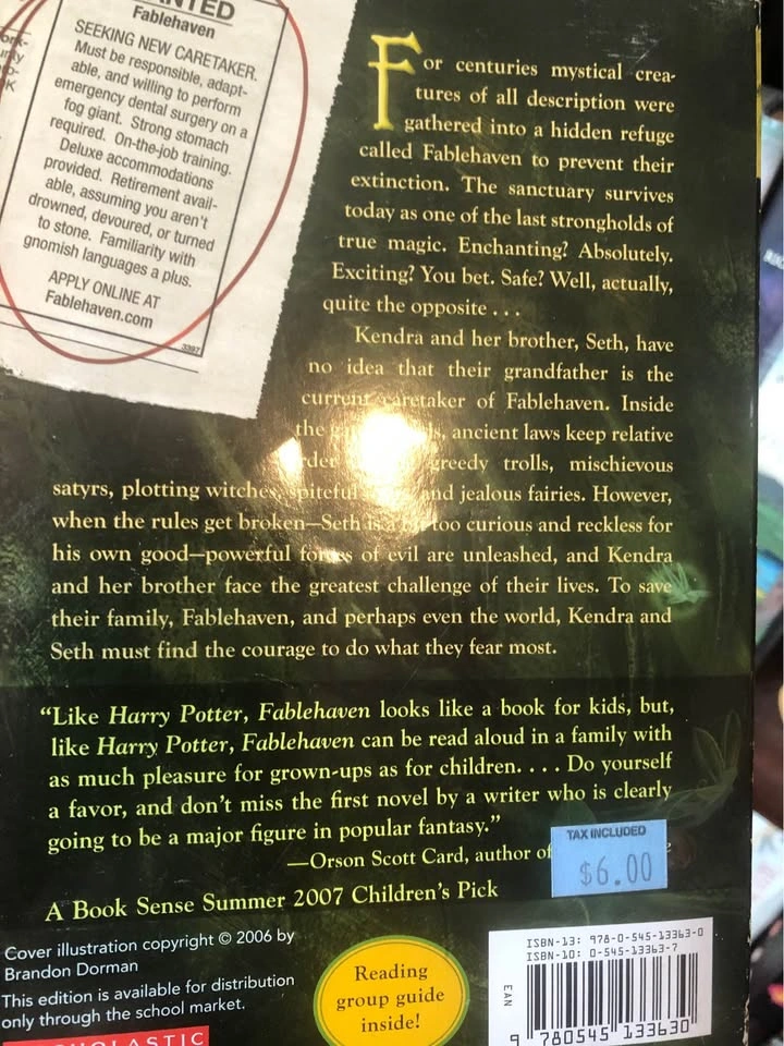 ⚽️ Fablehaven by Brandon Mull - photo 2