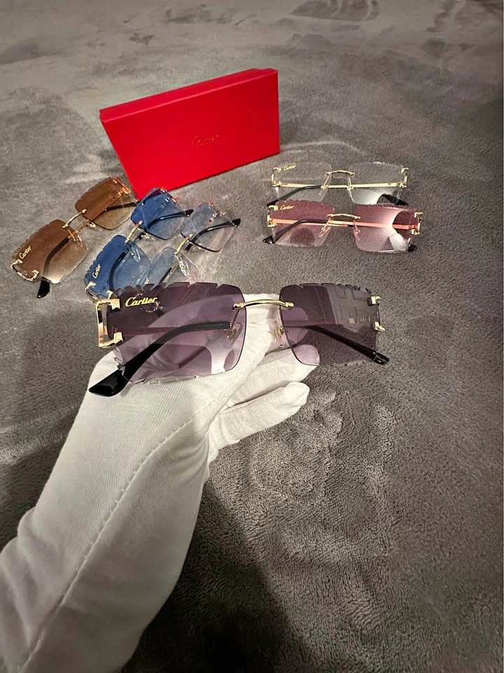 Cartier Sunglasses diamond cut