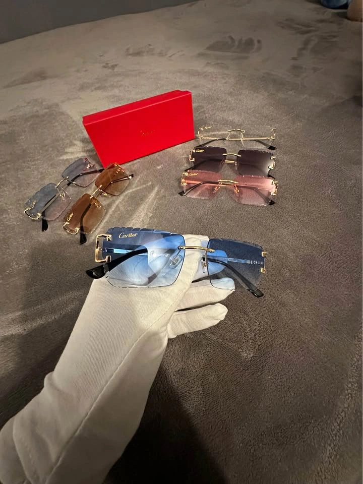Cartier Sunglasses diamond cut - photo 3