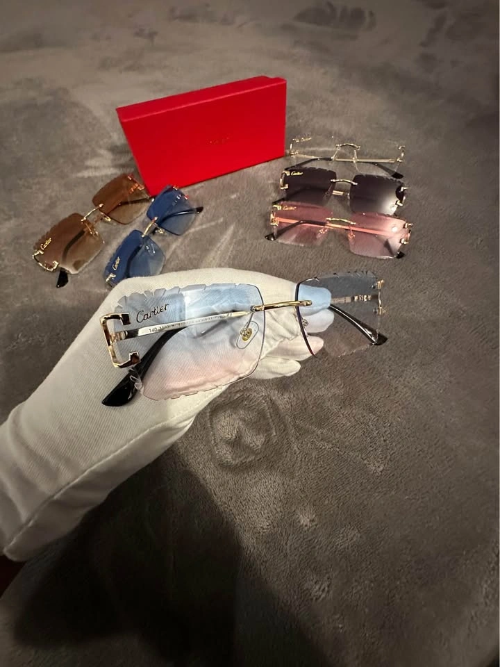 Cartier Sunglasses diamond cut - photo 4