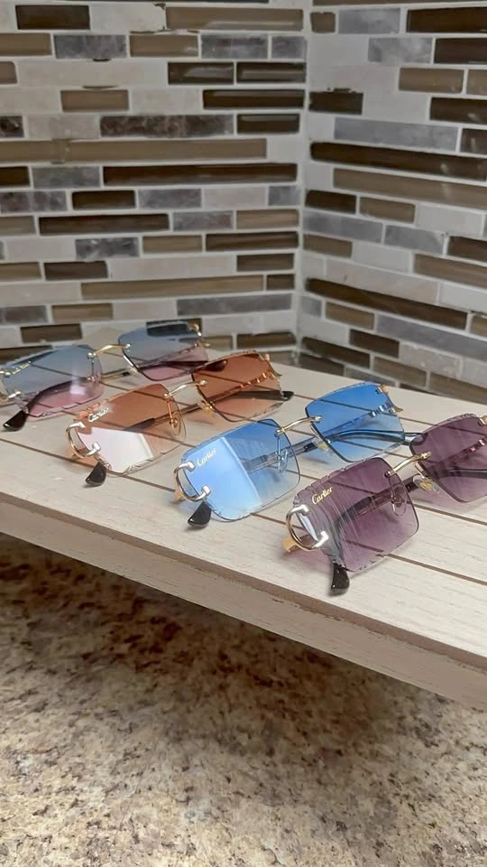 Rimless Cartier Glasses