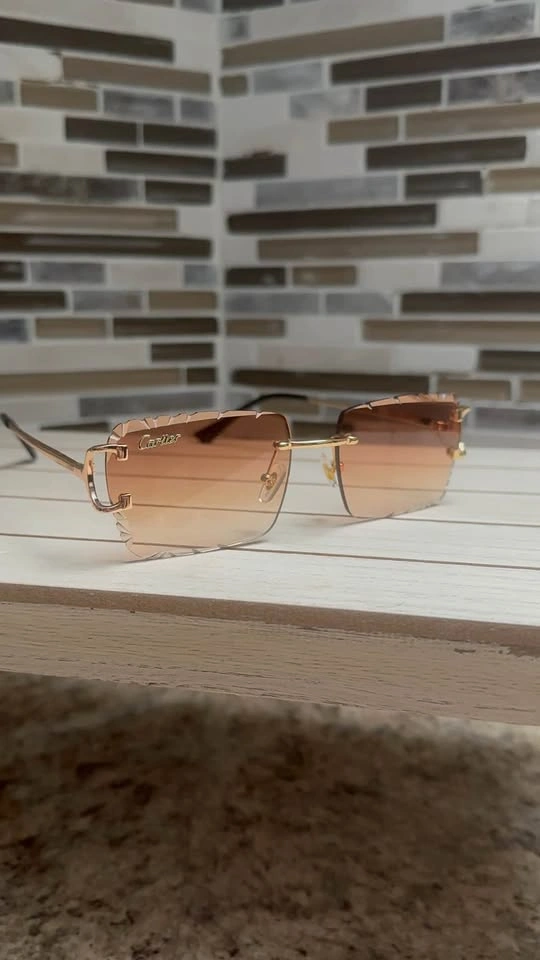 Rimless Cartier Glasses - photo 4