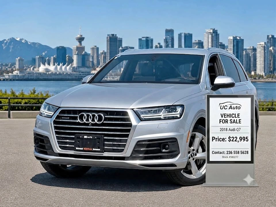 2018 Audi Q7 3.0 TFSI quattro Technik S-LINE