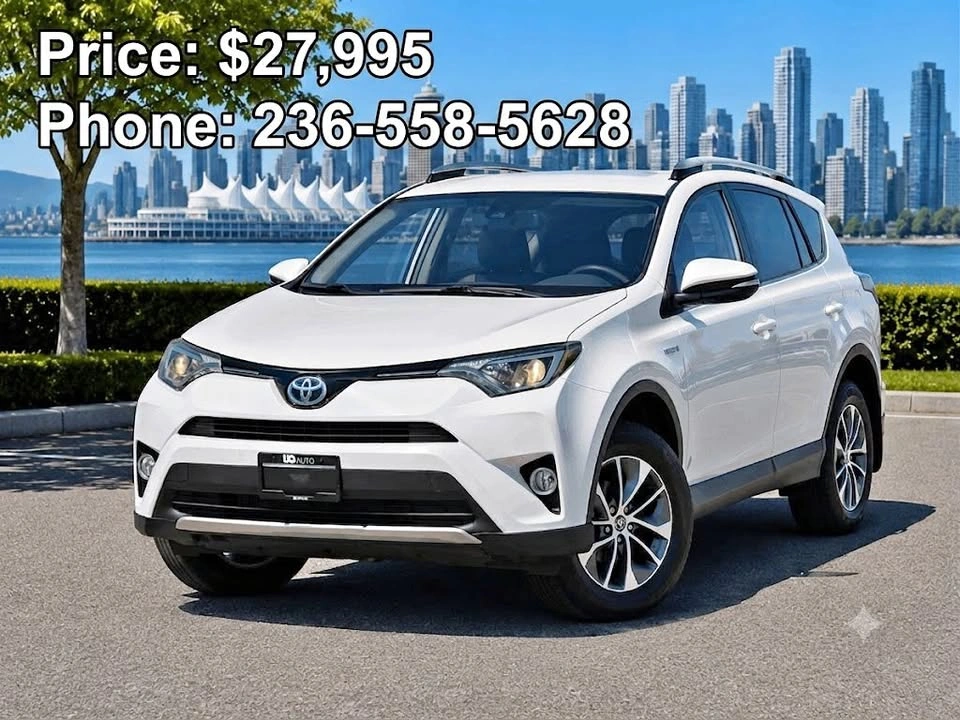 2017 Toyota RAV4 LE Hybrid - No Accident, Full Service
