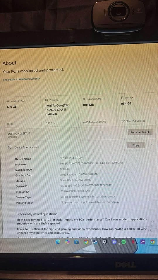 Dell XPS 8300 PC - photo 2