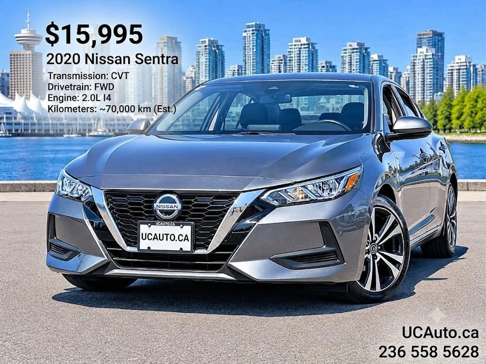 2020 Nissan Sentra SV CVT/ NO ACCIDENT/ NEW TIRES
