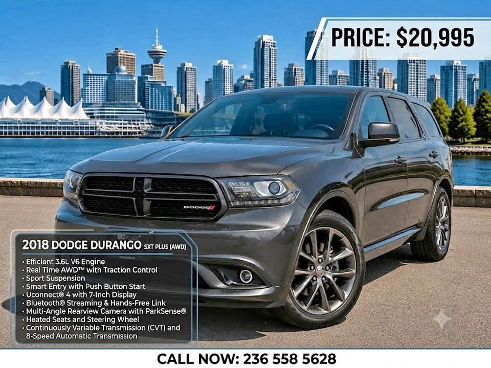 2018 Dodge Durango GT AWD/ NO ACCIDENT/ NAVIGATION SYSTEM