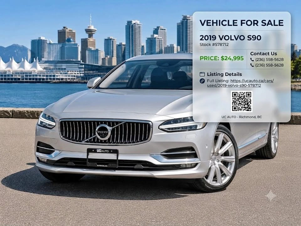 2019 Volvo S90 T6 AWD Inscription - No Accidents