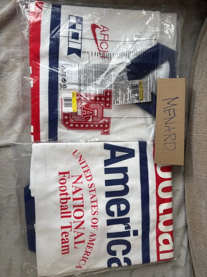 Nike USA x V.A.A Long Sleeve Rugby Shirt Team Small