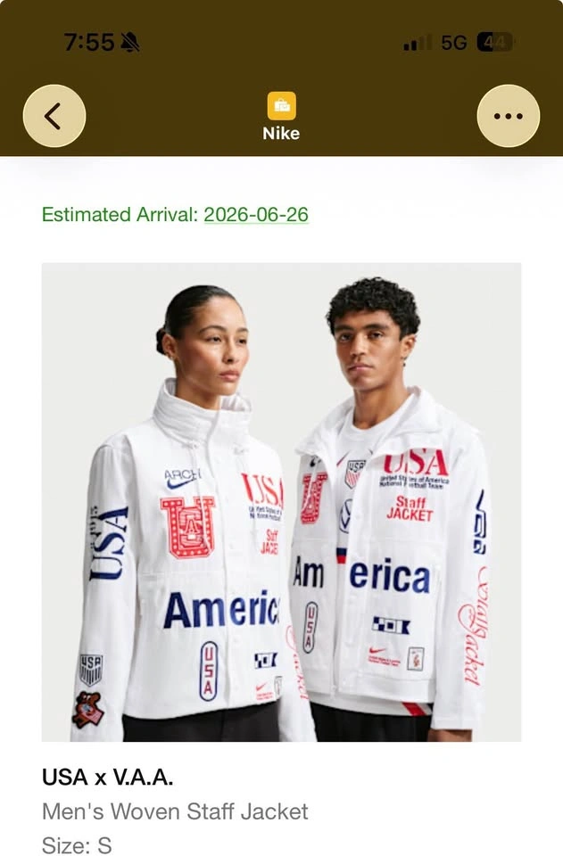 Nike VAA USA staff Jacket multiple size S, M, L - photo 4