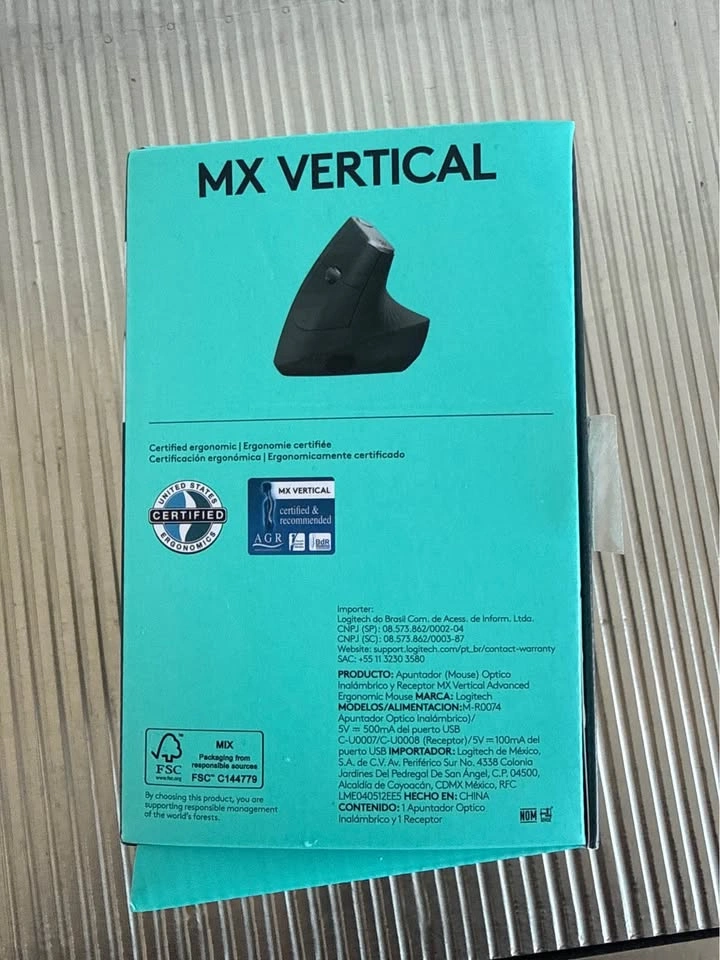 Logitech MX Vertical Ergonomic Mouse – Like New (Ergo Certified) - photo 2