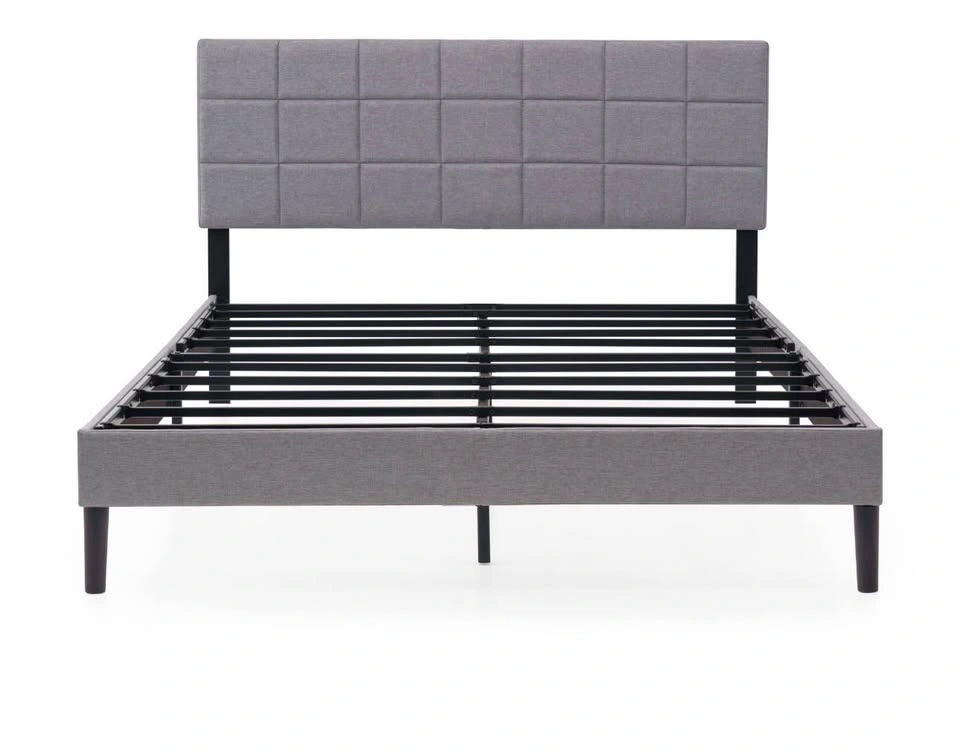 Mainstays Upholstered Queen Platform Bed Frame - photo 2
