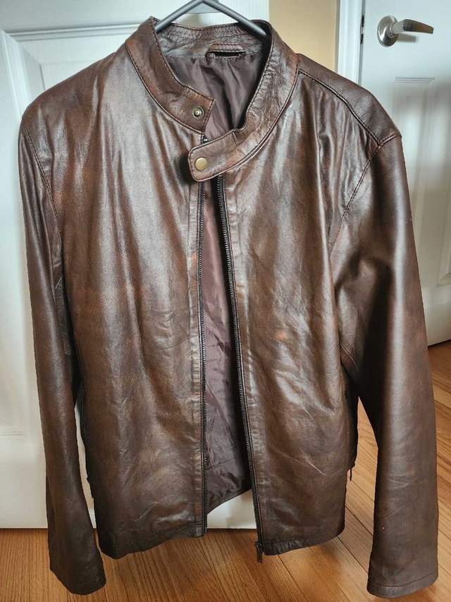 Handmade Genuine Sheepskin Leather Jacket – Size M | $150 OBO - photo 2