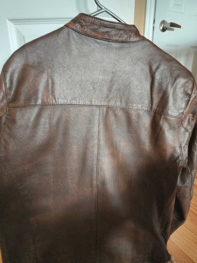 Handmade Genuine Sheepskin Leather Jacket – Size M | $150 OBO - photo 5