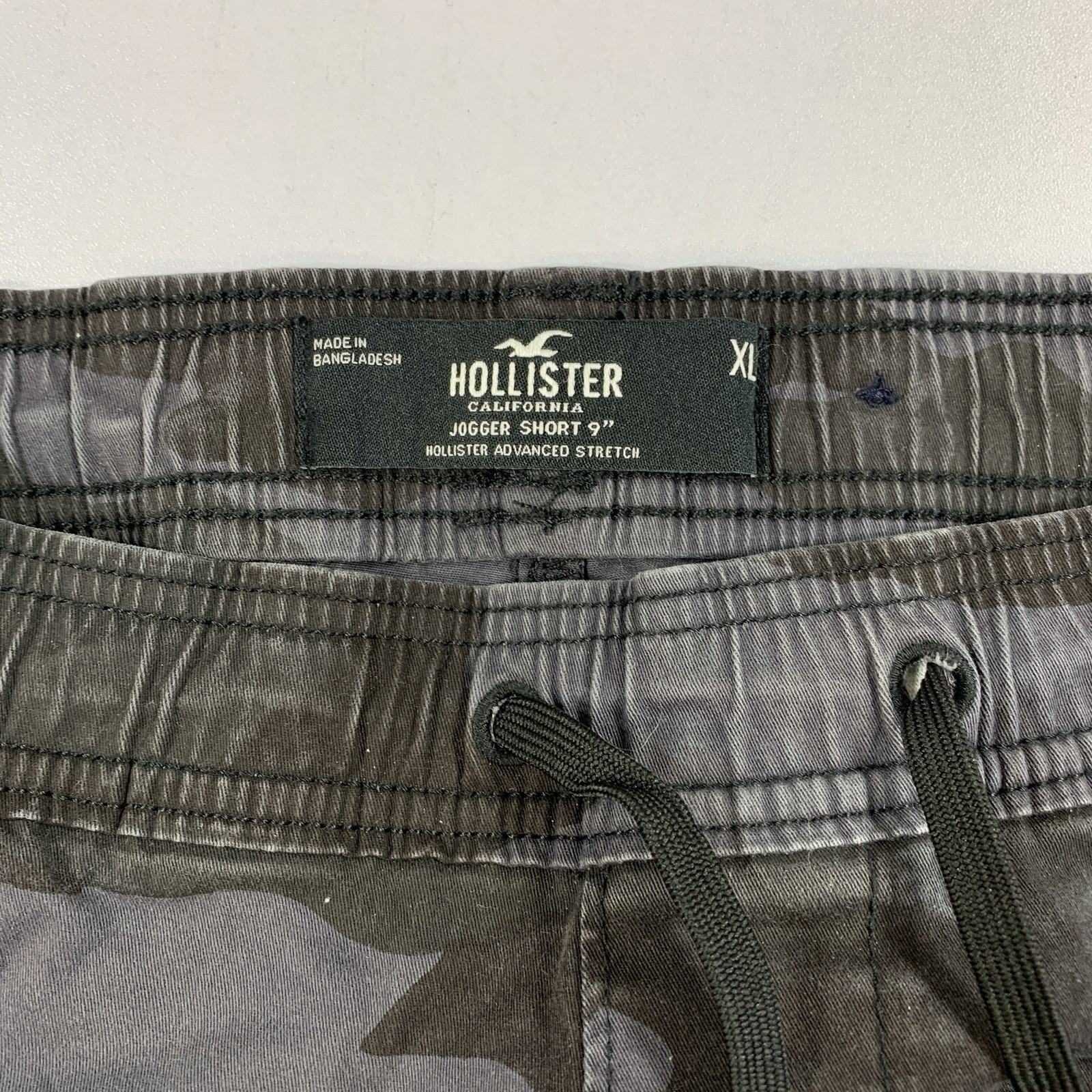 Hollister Jogger Cargo Short 9" XL Stretch Grey Camo ⚽️ - photo 3