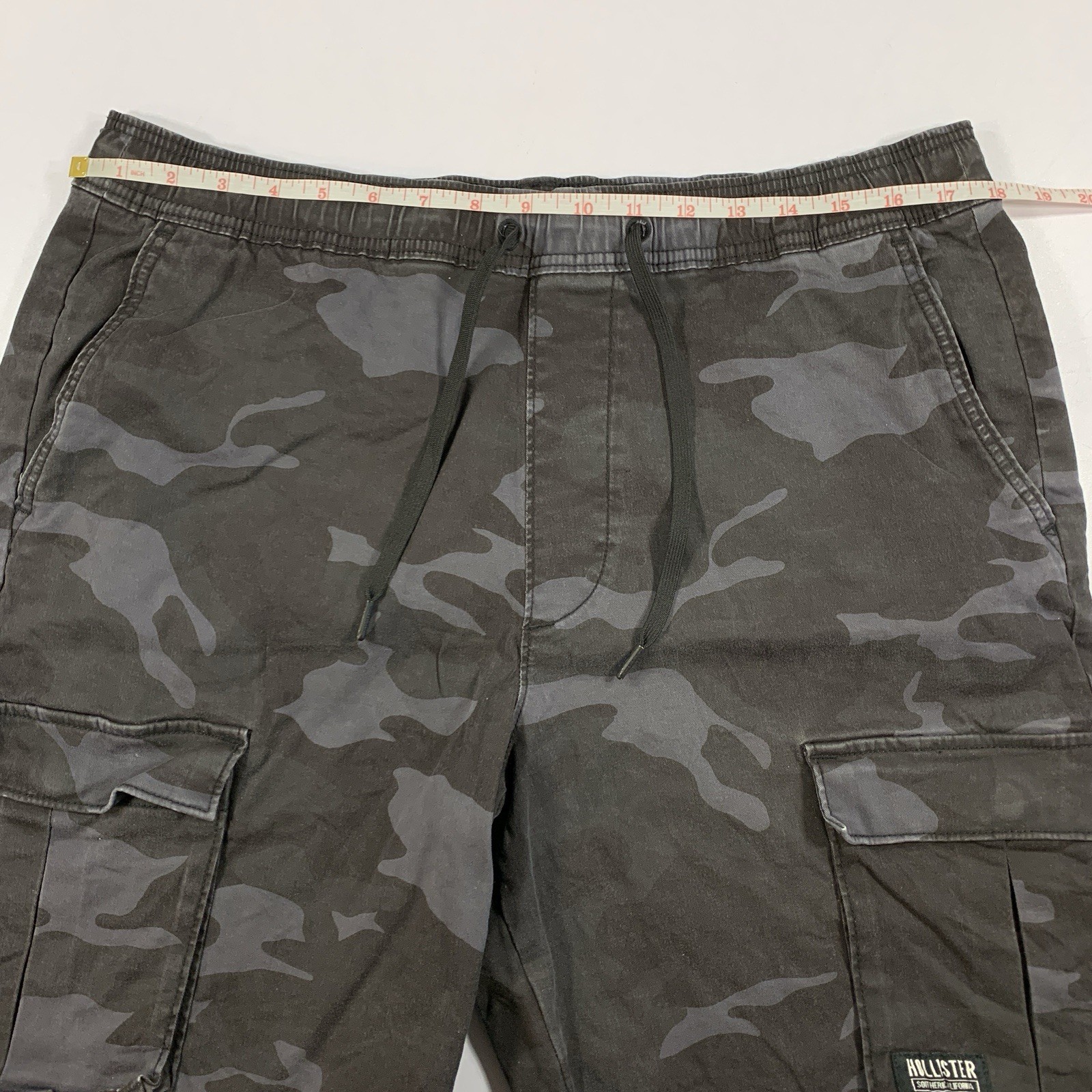 Hollister Jogger Cargo Short 9" XL Stretch Grey Camo ⚽️ - photo 4