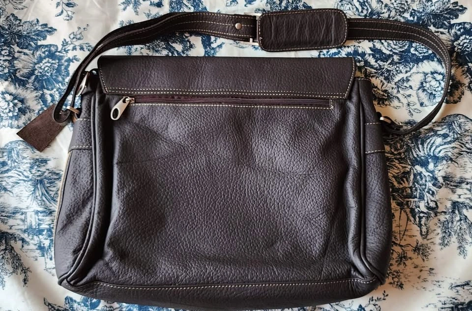 Real Handmade Leather Laptop Bag - photo 3