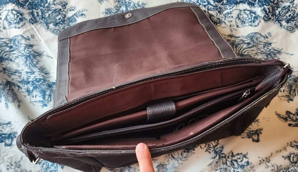 Real Handmade Leather Laptop Bag - photo 5