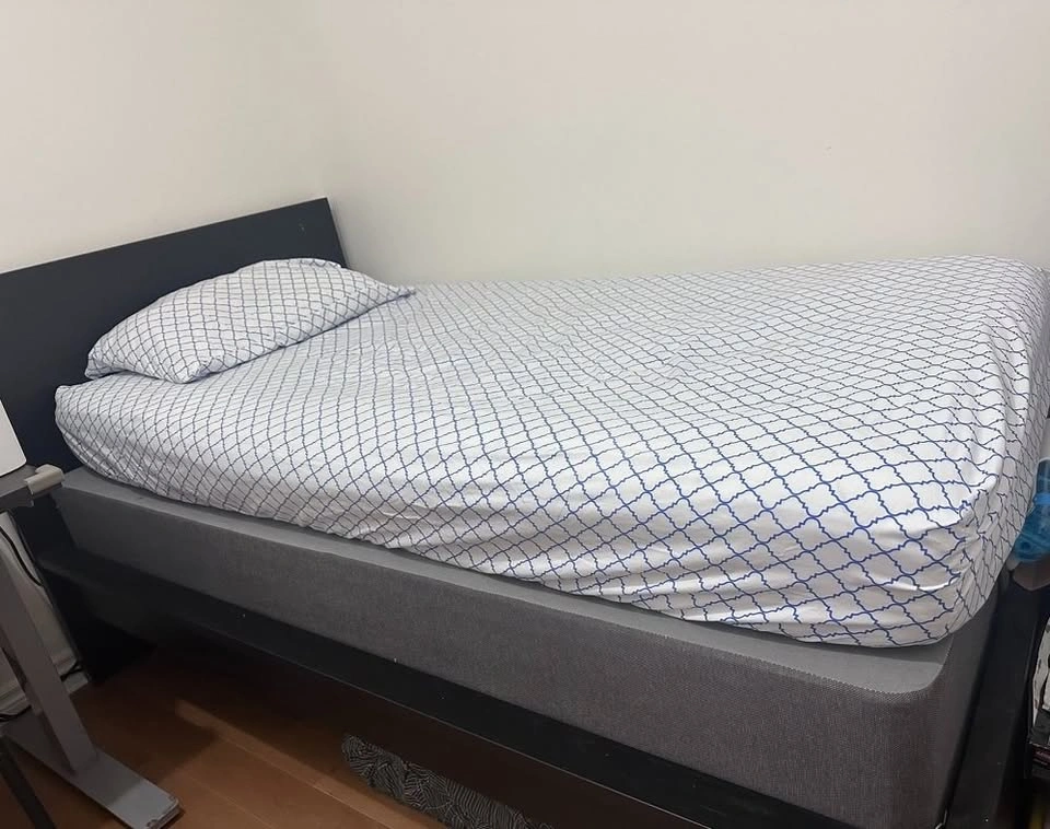 Twin Bed Mattresses & Bed Frame with Box spring - photo 2
