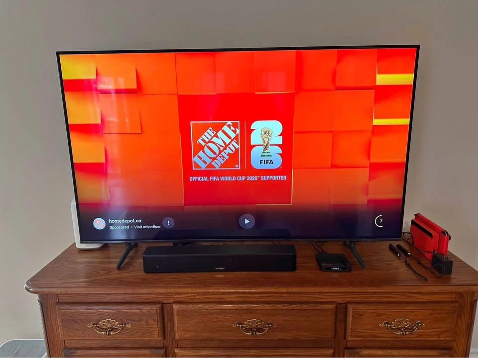 Samsung 55" Q60A 4K Smart QLED TV