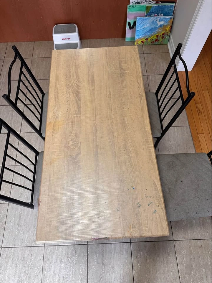 5-Piece Dining Table and Chair Set - photo 4