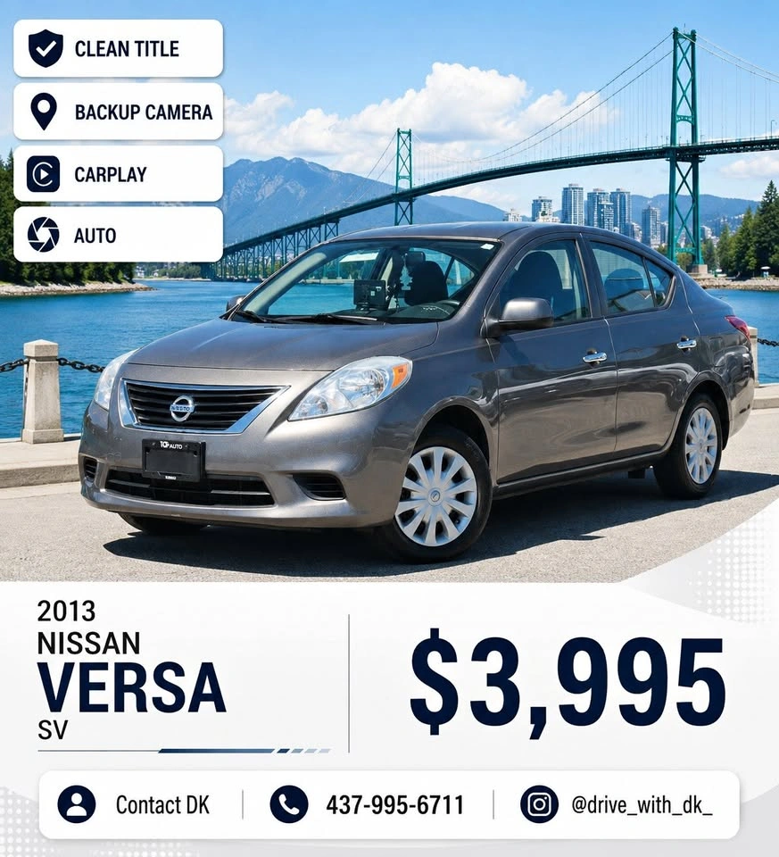 2013 Nissan VERSA SV